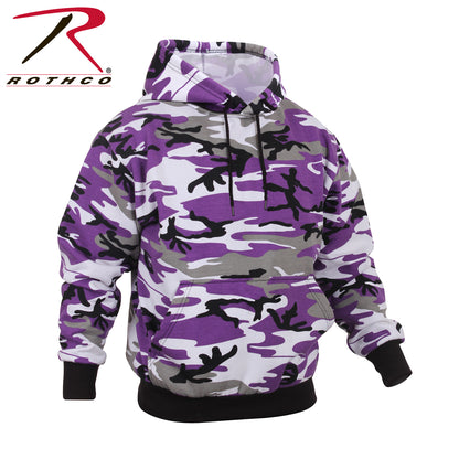Camo Pullover Hooded Sweatshirt