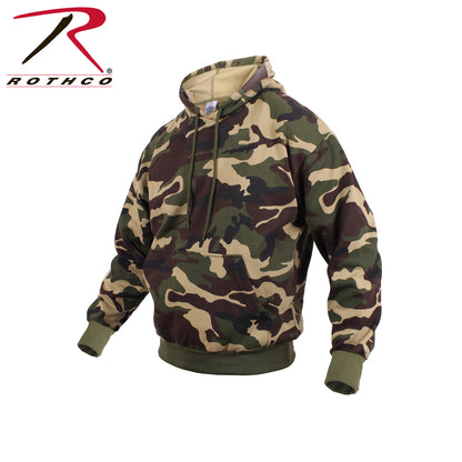 Camo Pullover Hooded Sweatshirt