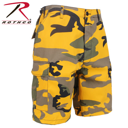 Colored Camo BDU Shorts