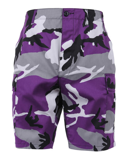 Colored Camo BDU Shorts