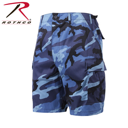 Colored Camo BDU Shorts