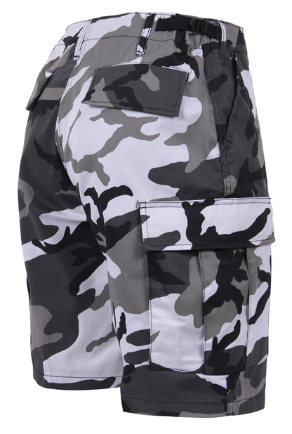 Colored Camo BDU Shorts