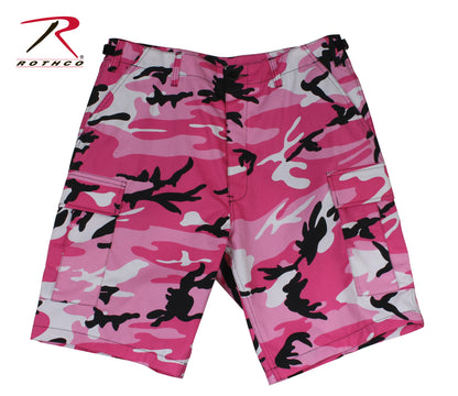 Colored Camo BDU Shorts