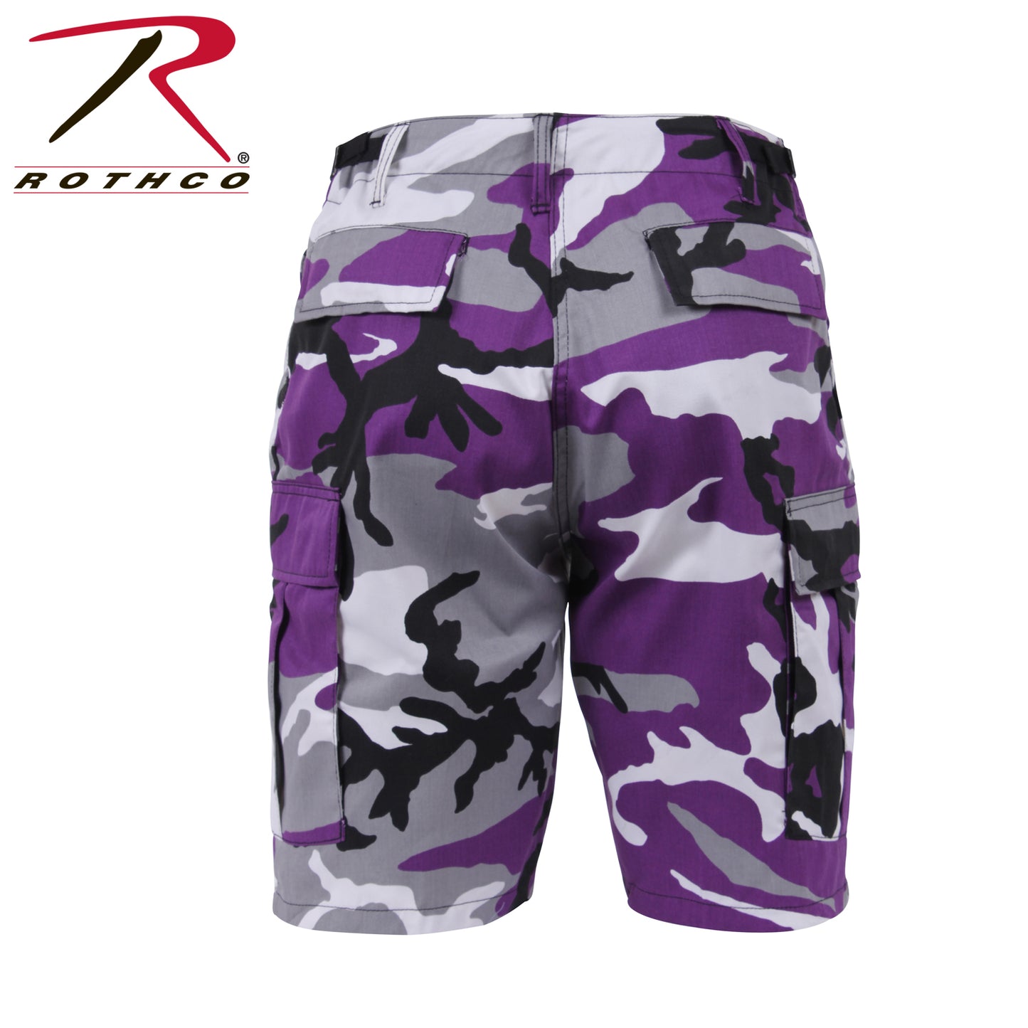 Colored Camo BDU Shorts