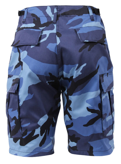 Colored Camo BDU Shorts
