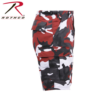 Colored Camo BDU Shorts