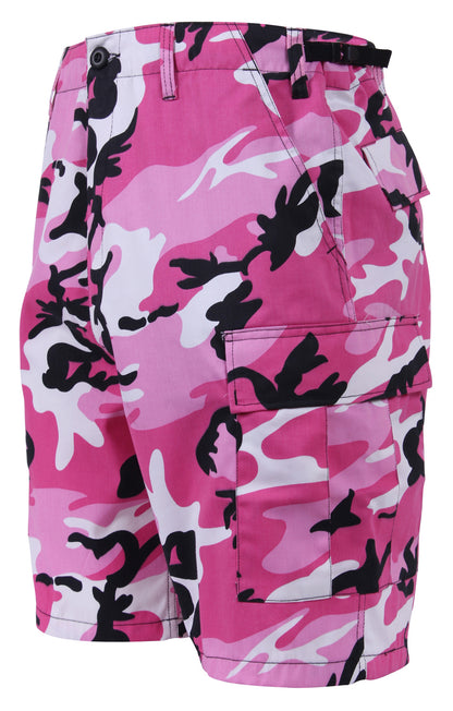 Colored Camo BDU Shorts