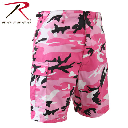 Colored Camo BDU Shorts
