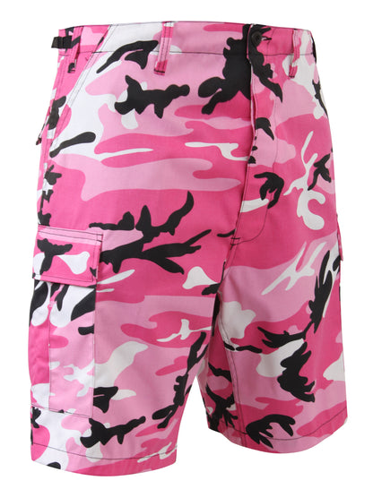 Colored Camo BDU Shorts