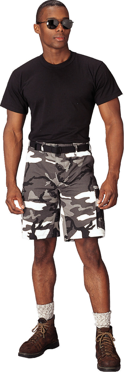 Colored Camo BDU Shorts