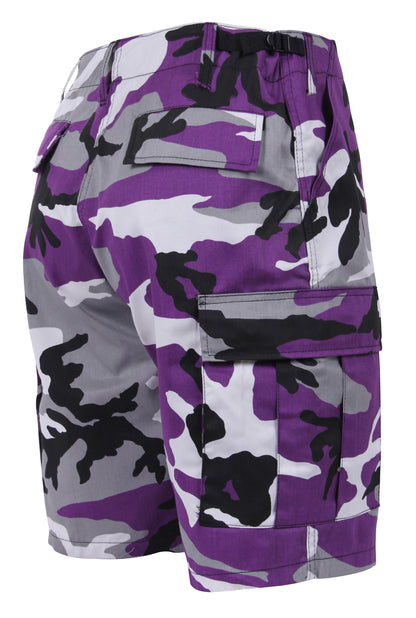 Colored Camo BDU Shorts