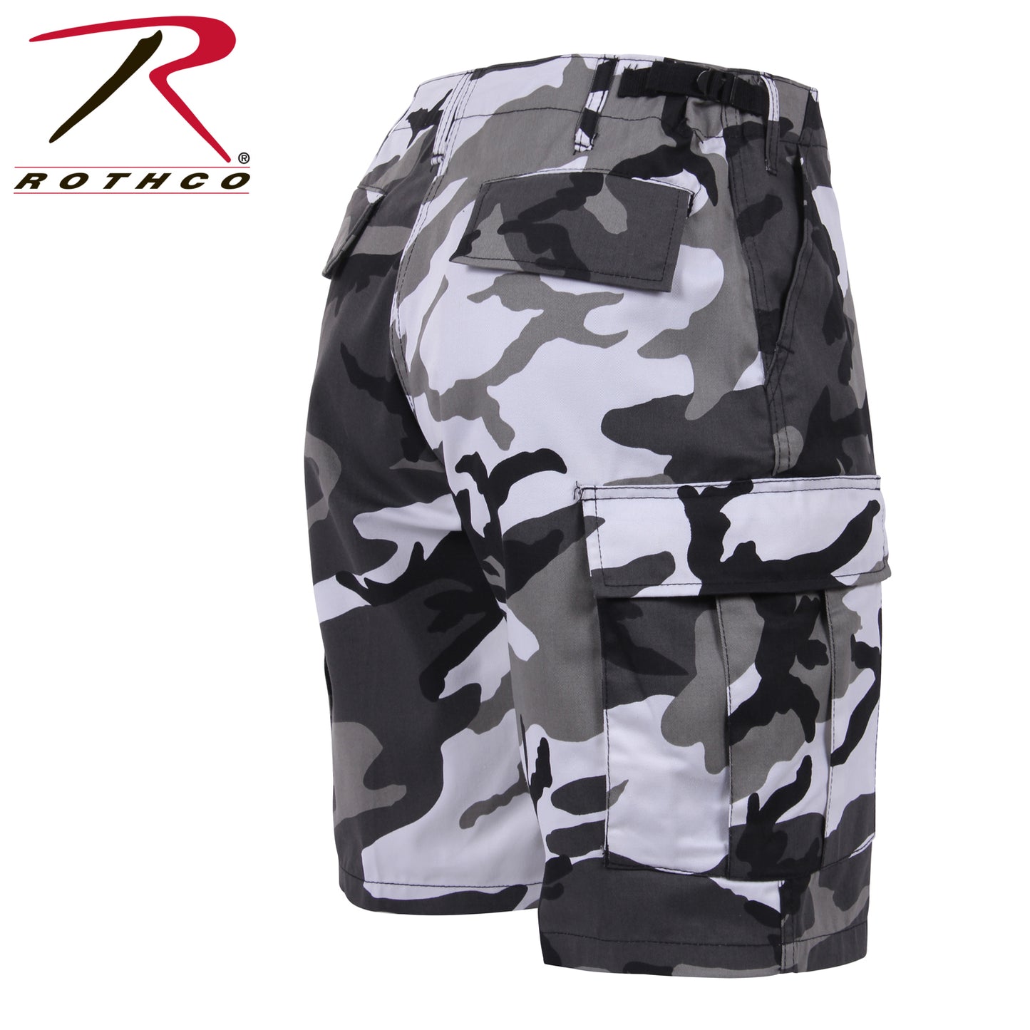 Colored Camo BDU Shorts