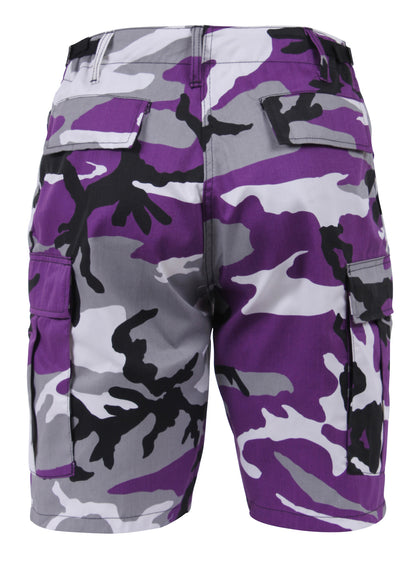 Colored Camo BDU Shorts