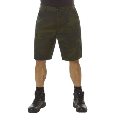 Colored Camo BDU Shorts