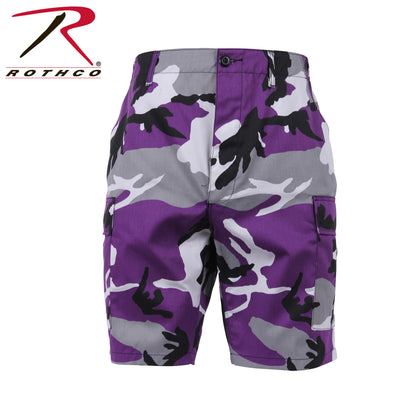Colored Camo BDU Shorts