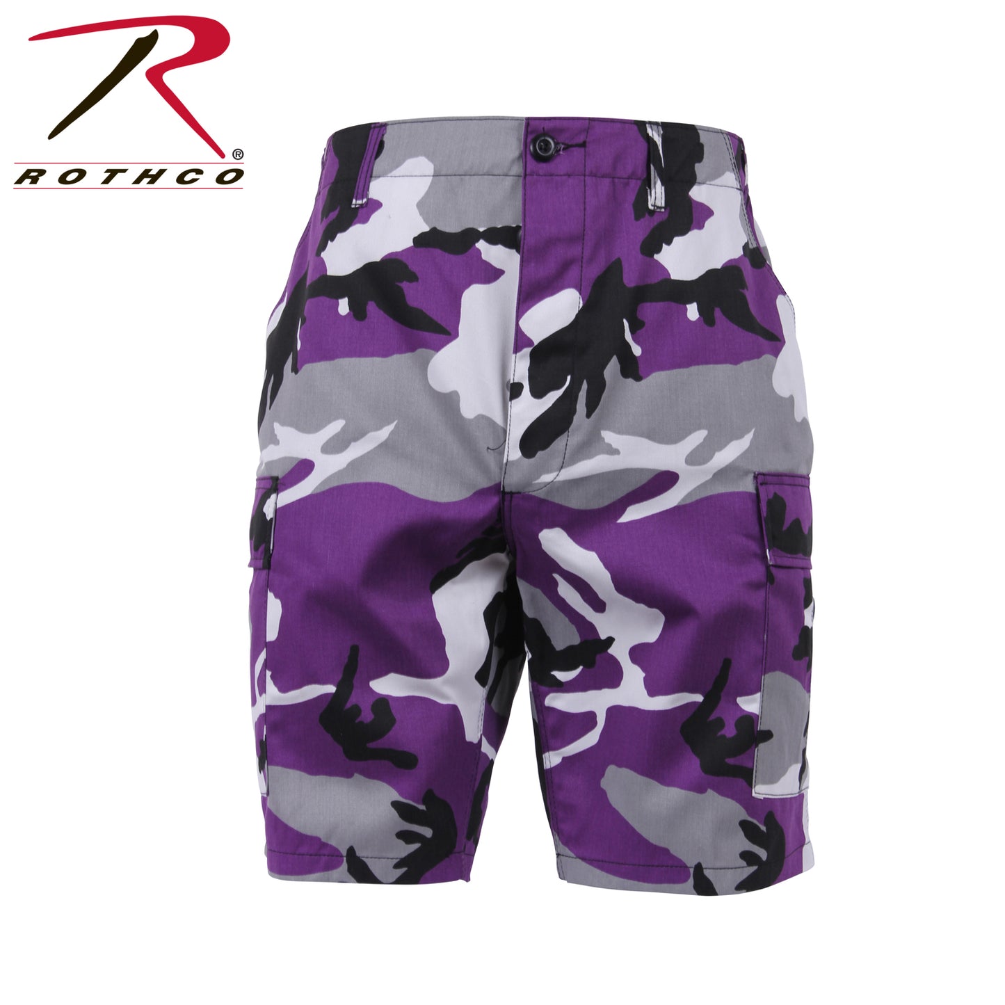 Colored Camo BDU Shorts