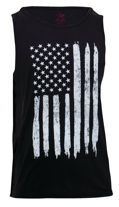 Distressed U.S. Flag Tank Top