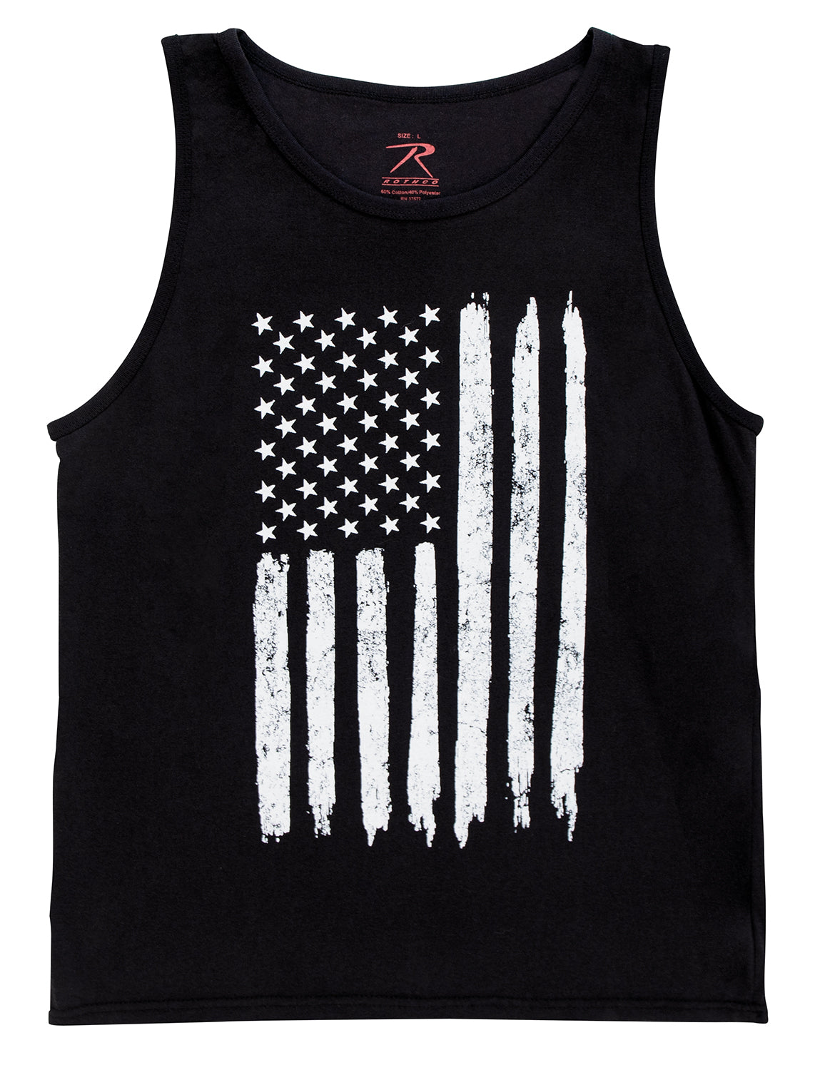 Distressed U.S. Flag Tank Top