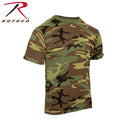 Rothco Woodland Camo T-Shirt With Pocket - Tactical Choice Plus