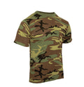 Rothco Woodland Camo T-Shirt With Pocket - Tactical Choice Plus