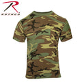 Rothco Woodland Camo T-Shirt With Pocket - Tactical Choice Plus