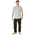 Rothco Solid Color T-Shirt with Cotton / Polyester Blend - Tactical Choice Plus