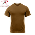 Rothco Solid Color T-Shirt with Cotton / Polyester Blend - Tactical Choice Plus