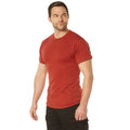 Rothco Solid Color T-Shirt with Cotton / Polyester Blend - Tactical Choice Plus