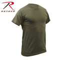 Rothco Solid Color T-Shirt with Cotton / Polyester Blend - Tactical Choice Plus