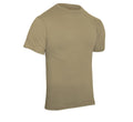 Rothco Solid Color T-Shirt with Cotton / Polyester Blend - Tactical Choice Plus