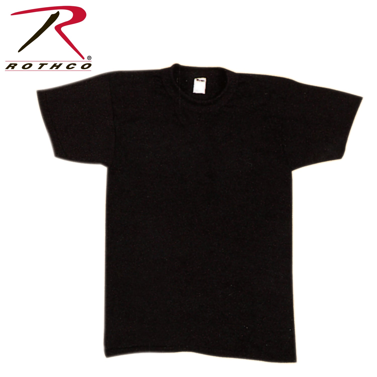 Rothco Solid Color T-Shirt with Cotton / Polyester Blend - Tactical Choice Plus