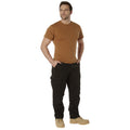 Rothco Solid Color T-Shirt with Cotton / Polyester Blend - Tactical Choice Plus