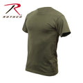 Rothco Solid Color T-Shirt with Cotton / Polyester Blend - Tactical Choice Plus