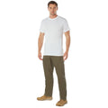 Rothco Solid Color T-Shirt with Cotton / Polyester Blend - Tactical Choice Plus