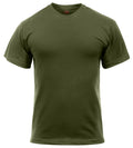 Rothco Solid Color T-Shirt with Cotton / Polyester Blend - Tactical Choice Plus