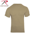 Rothco Solid Color T-Shirt with Cotton / Polyester Blend - Tactical Choice Plus