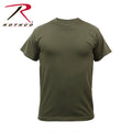 Rothco Solid Color T-Shirt with Cotton / Polyester Blend - Tactical Choice Plus