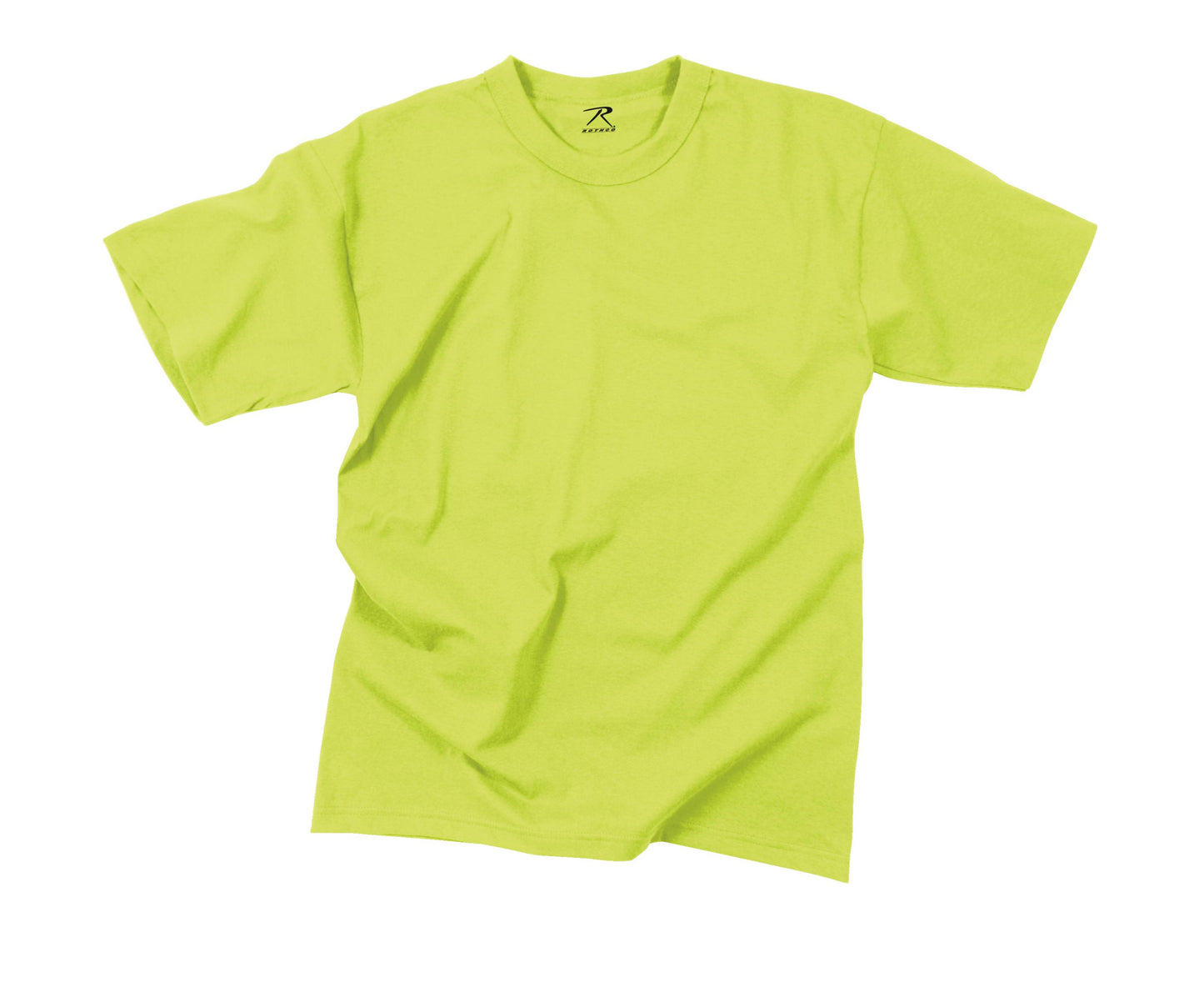 Solid Color T-Shirt with Cotton / Polyester Blend