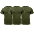 Rothco Solid Color T-Shirt with Cotton / Polyester Blend - Tactical Choice Plus