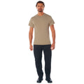 Rothco Solid Color T-Shirt with Cotton / Polyester Blend - Tactical Choice Plus