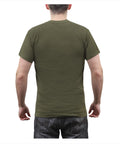 Rothco Solid Color T-Shirt with Cotton / Polyester Blend - Tactical Choice Plus