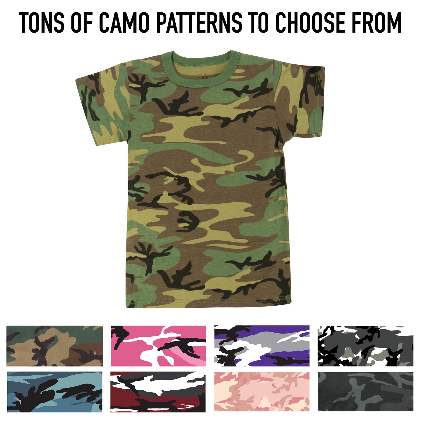 Kids Camo T-Shirts