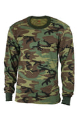 Kids Long Sleeve Camo T-Shirt - Tactical Choice Plus