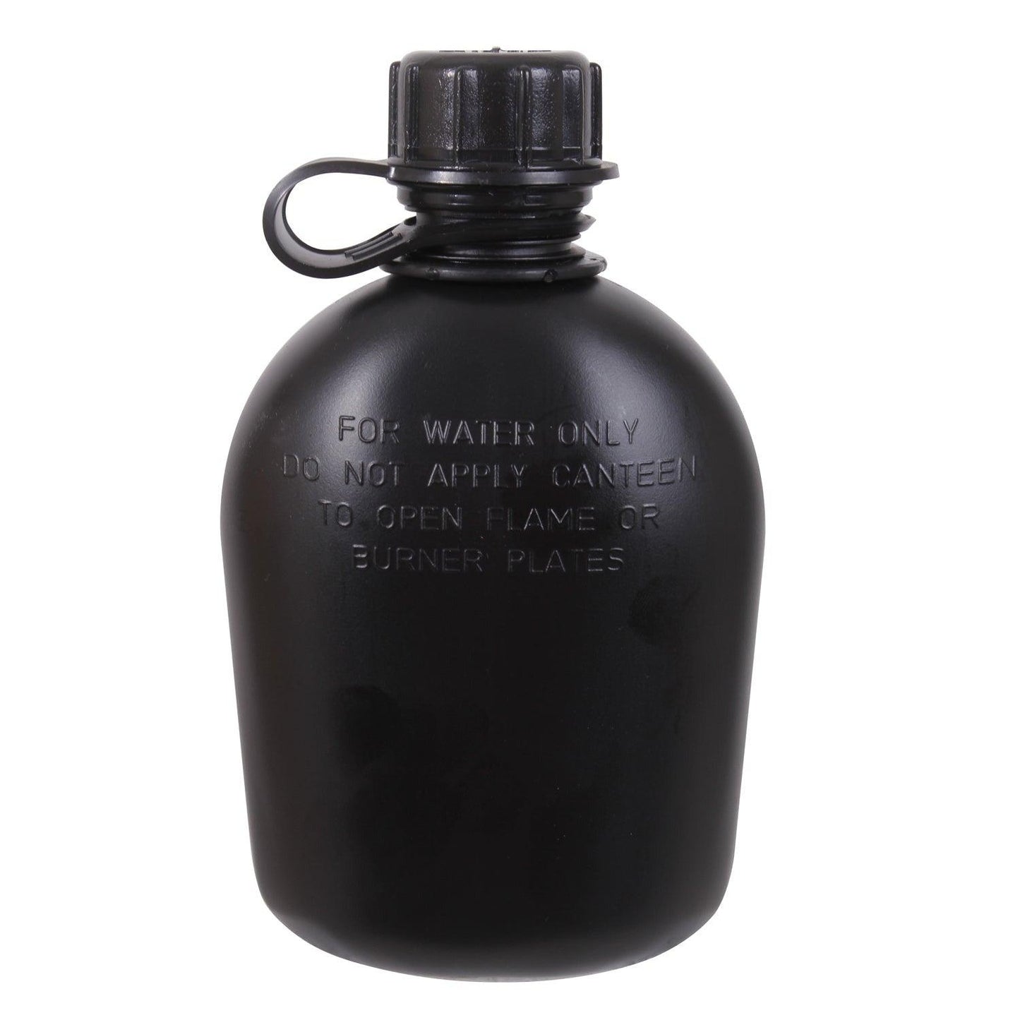 3 Piece G.I. Plastic Canteen With Clip - Tactical Choice Plus