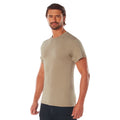 Rothco Solid Color T-Shirt with Cotton / Polyester Blend - Tactical Choice Plus