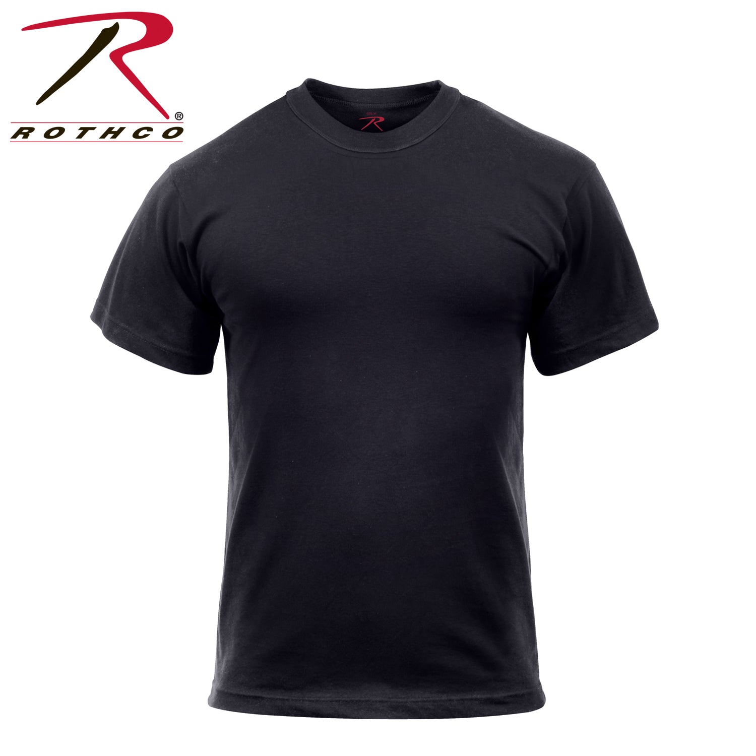 Rothco Solid Color T-Shirt with Cotton / Polyester Blend - Tactical Choice Plus