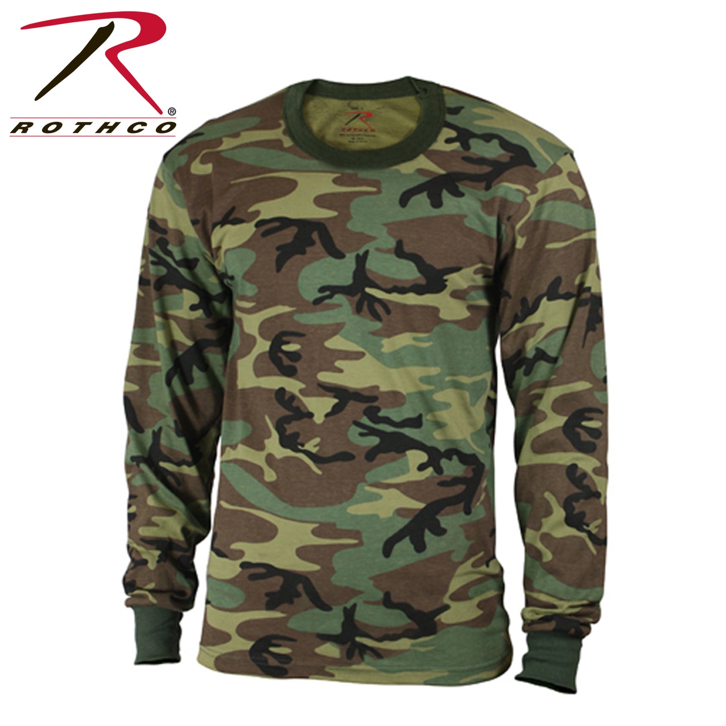 Kids Long Sleeve Camo T-Shirt
