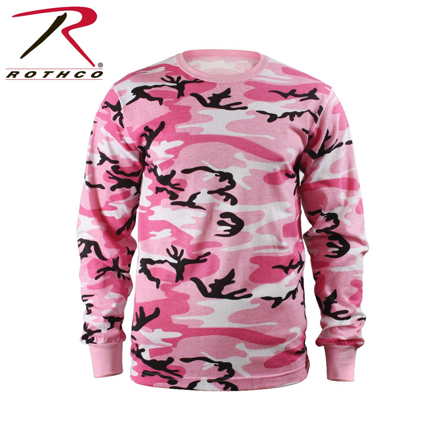 Long Sleeve Color Camo T-Shirt