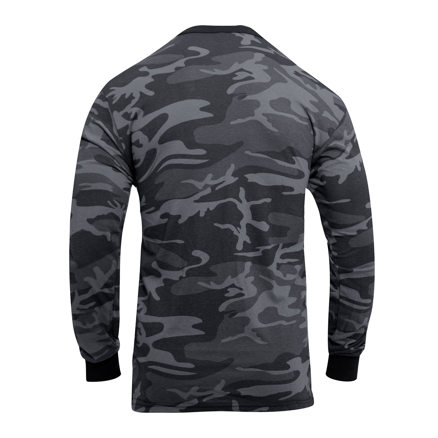 Long Sleeve Color Camo T-Shirt