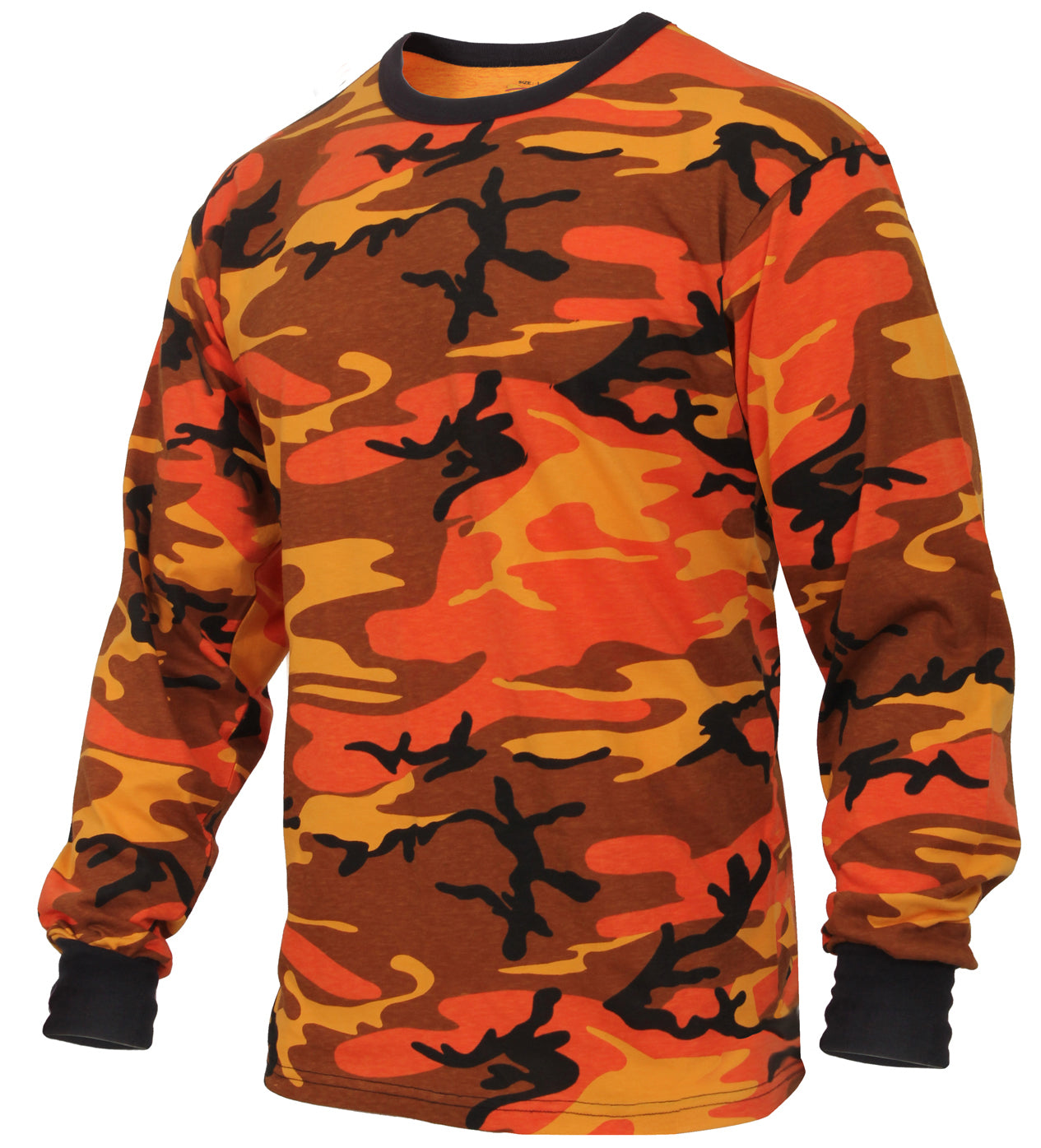 Long Sleeve Color Camo T-Shirt